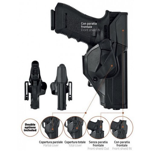 CAMA INJECTION MOLDED POLYMER HOLSTER FOR BERETTA 92/98 - VEGA HOLSTER [CCH800N]