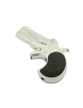 MAXTACT DERRINGER SILVER 6MM AIRSOFT GAS PISTOL [211639] 2
