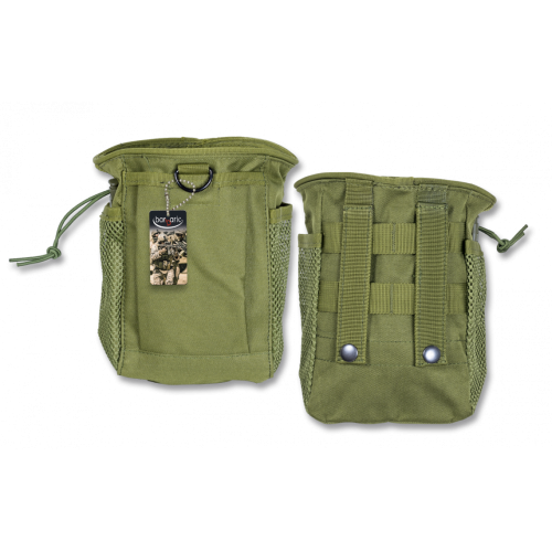 EXHAUSTED MAGAZINE POUCH COLOR GREEN 600D BARBARIC [34887-VE]