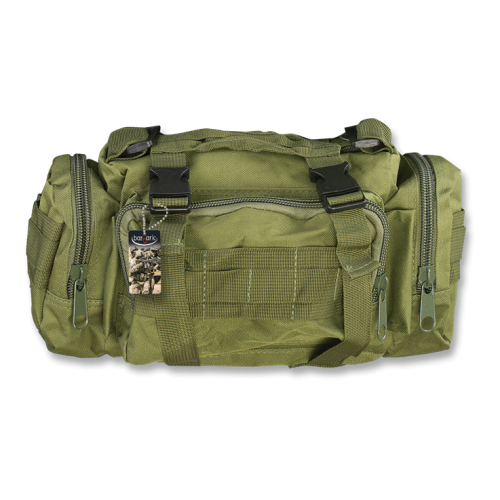 BOLSA VERDE TAMAÑO 37X18X16 NYLON 600D -2,5 L [34873-VE]