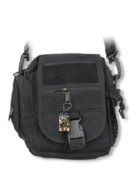 BARBARIC SURVIVAL BAG BLACK 600D WITH SPRING SYSTEM [34885-NE]