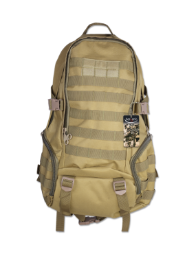 BARBARIC TACTICAL BACKPACK 600D WITH ADJUSTABLE SHOULDER STRAPS COYOTE 38L...