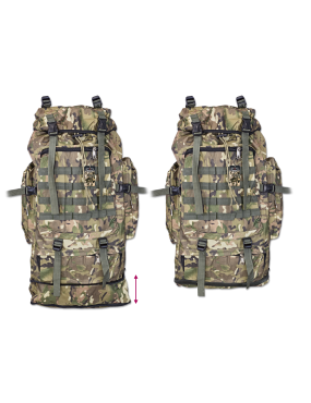 BARBARIC MULTI-CAMO 60 LITER NYLON RUCKSACK [34936-CP]