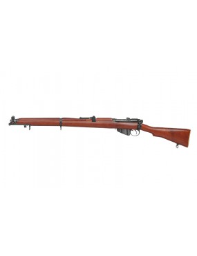 S&T LEE ENFIELD SMLE NO.1 MK III FRANCOTIRADOR INGLÉS DE MADERA REAL WW2...