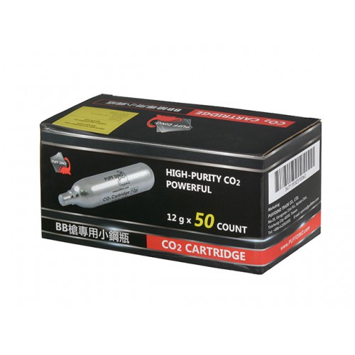 CO2-FLASCHEN 12 GR PUFF DINO 50 STÜCK [PDCO2-12_50]