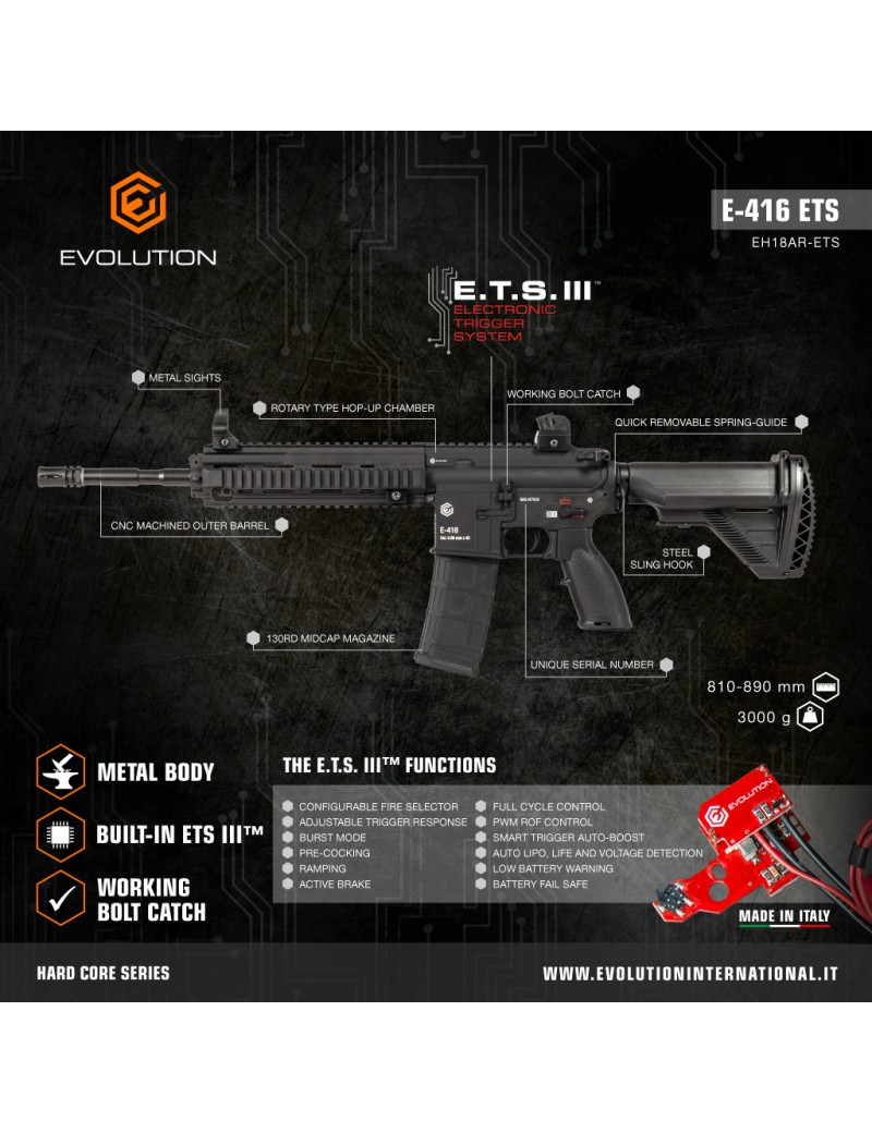 EVOLUTION E-416 ETS III [EH18AR-ETS]
