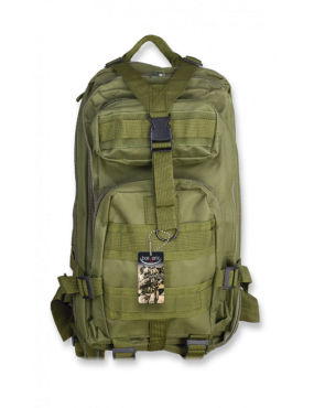 TACTICAL BACKPACK BARBARIC COLOR GREEN 600D [34877-VE]