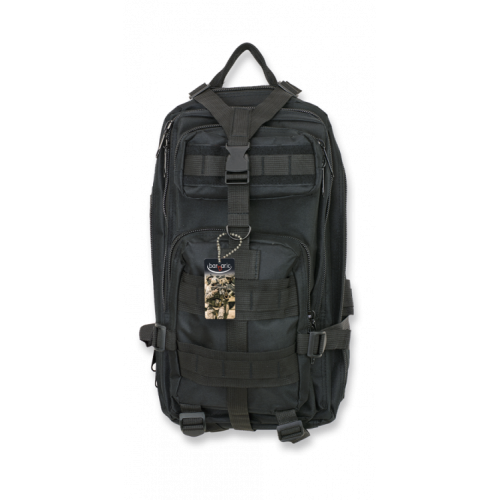 MOCHILA TÁCTICA BARBARIC COLOR NEGRO 600D [34877-NE]