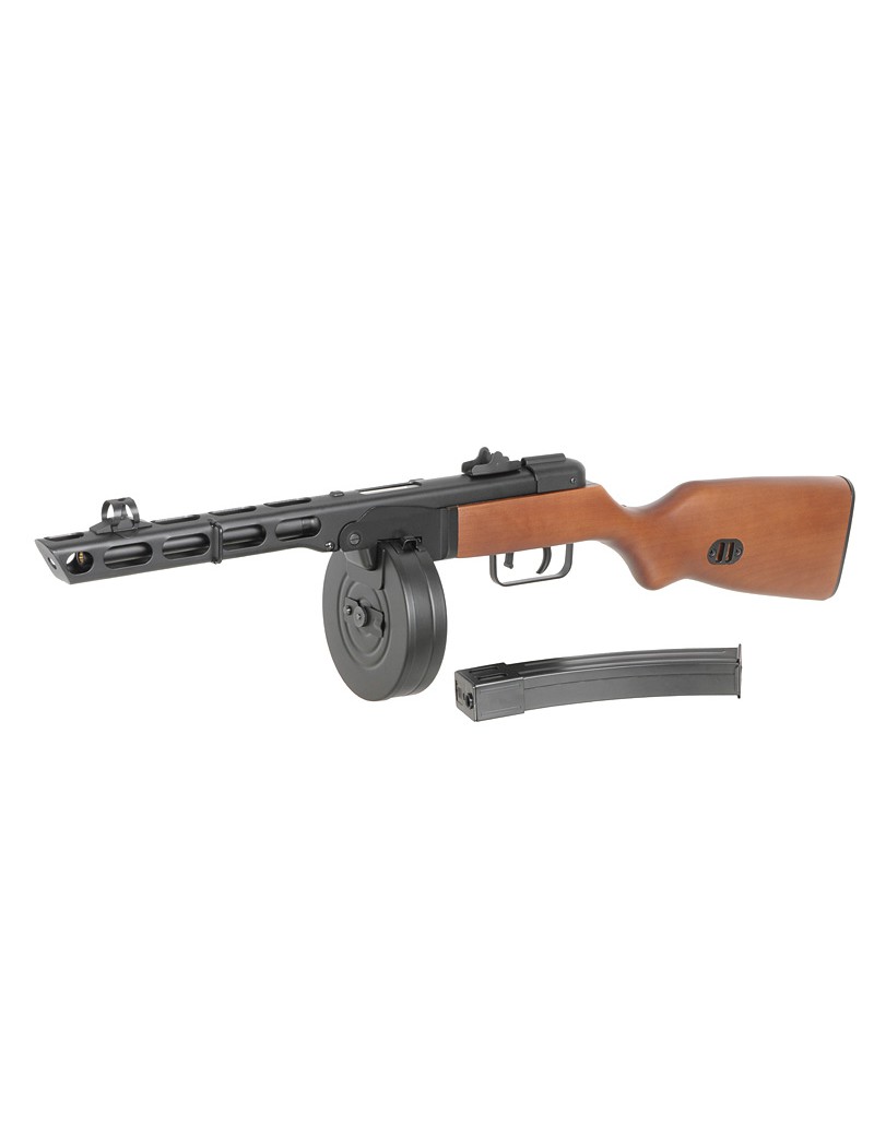 PPSH "PEPESHA" SNOW WOLF PLEIN MÉTAL VRAI BOIS [SW-09W]