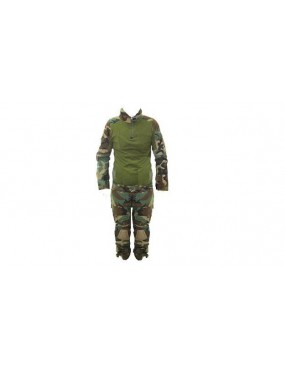 UNIFORM ADVANCE WOODLAND COMBAT SHIRT AND TROUSERS [RP-ADV-W]