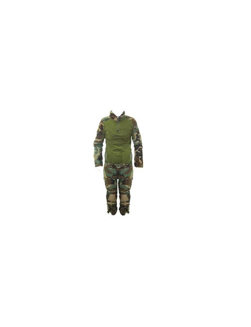 EINHEITLICHES ADVANCE WOODLAND COMBAT SHIRT UND HOSE [RP-ADV-W]