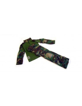 UNIFORM ADVANCE WOODLAND COMBAT SHIRT ET PANTALON [RP-ADV-W] 2
