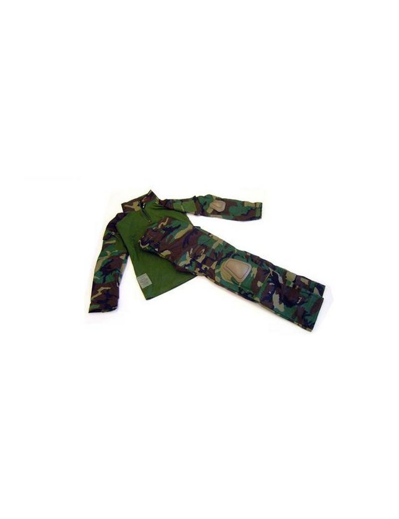 UNIFORM ADVANCE WOODLAND COMBAT SHIRT AND TROUSERS [RP-ADV-W]