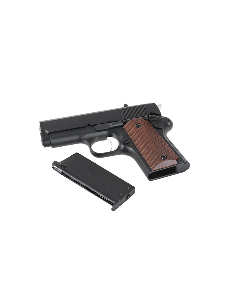 PISTOLA DE GÁS COMPACTA R45A1 1911 ARMY ARMAMENT [R45A1(BLK)]
