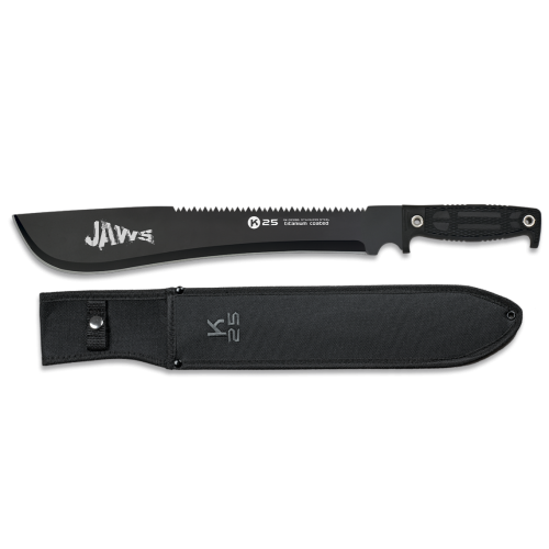 TACTICAL MACHETE K25 FIXED BLADE WITH NYLON SHEATH 36 CM [32265]