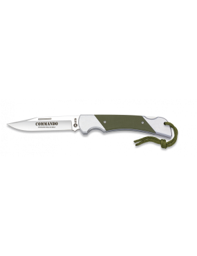 K25 FOLDING KNIFE STEEL HANDLE G10/ GREEN BLADE 9,5 CM [18722] 2