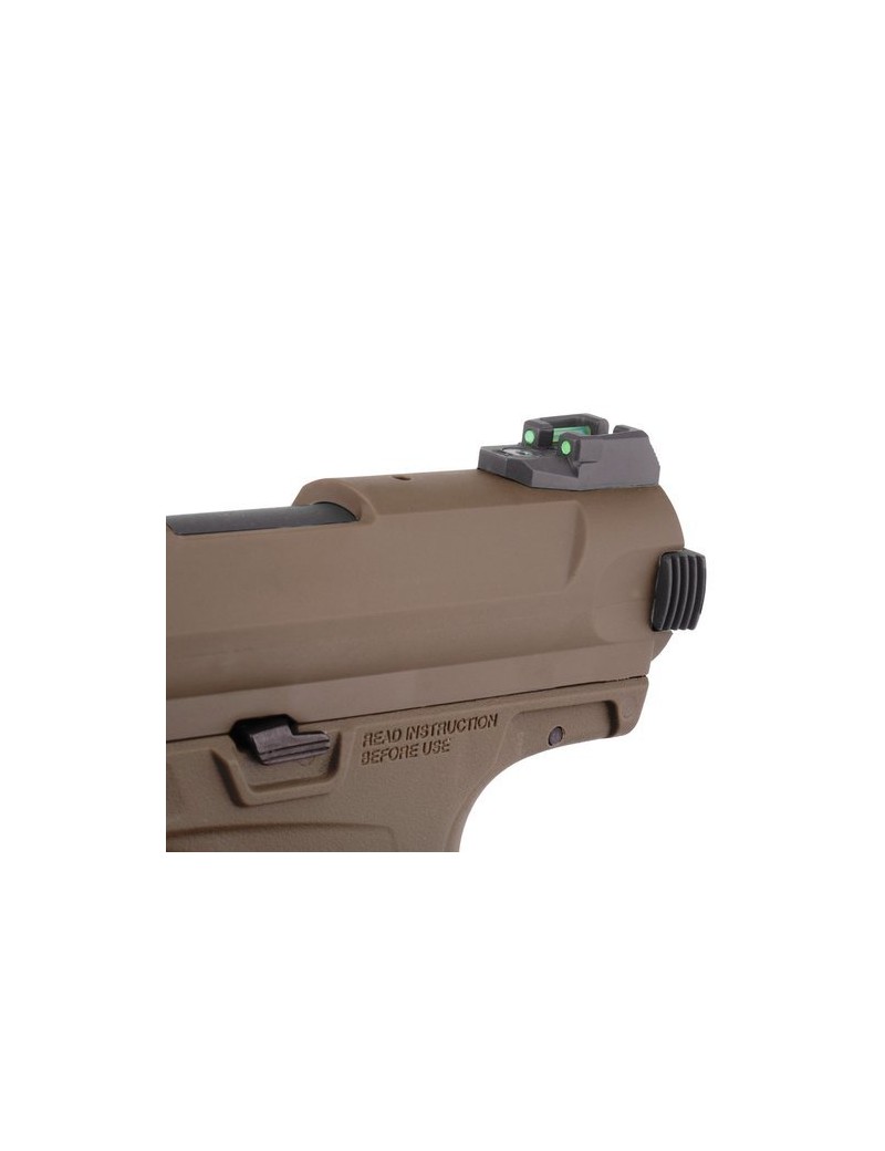 GAS PISTOL ACTION ARMY AAP-01 ASSASSIN FULL AUTO / SEMI AUTO FDE [30260]