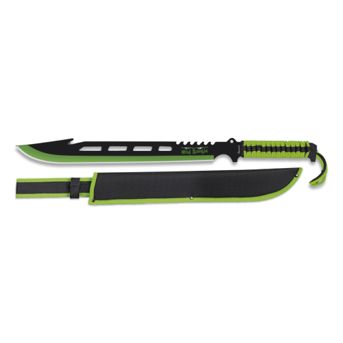 FACÃO MAD ZOMBIE ALBAINOX LÂMINA 46 CM CABO COM PARACORD [32436]