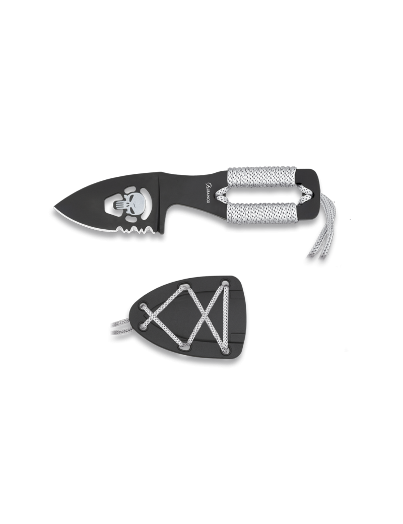 SKULL MESSER MIT SCHEIDEKLINGE 5,3 cm ALBAINOX [32450]