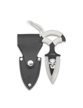 CUCHILLO SKINNER MODELO SKULL  HOJA 6,5 cm ALBAINOX [32452]