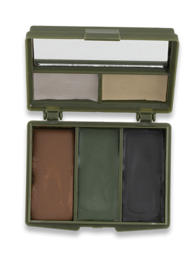 CAMOUFLAGE FACE PAINT KIT WITH MIRROR 24GR [33200]