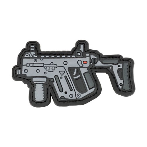 PARCHE DE GOMA CON VELCRO MODELO ARMA [08230]