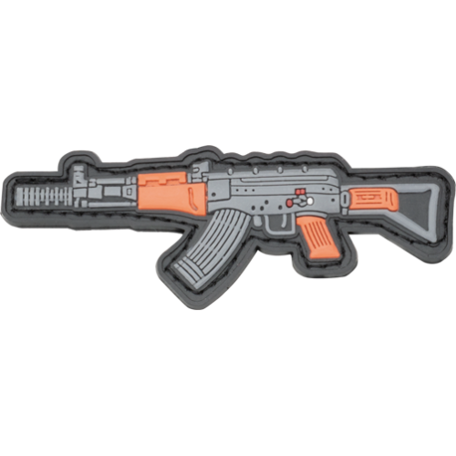 RUBBER PATCH WITH VELCRO ARMY MODEL [08227]