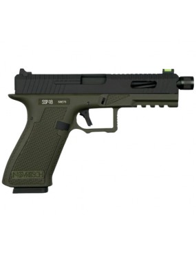 PISTOLA NOVRITSCH SSP-18 GAS BLOWBACK VERDE [NVH-SSP18GV]