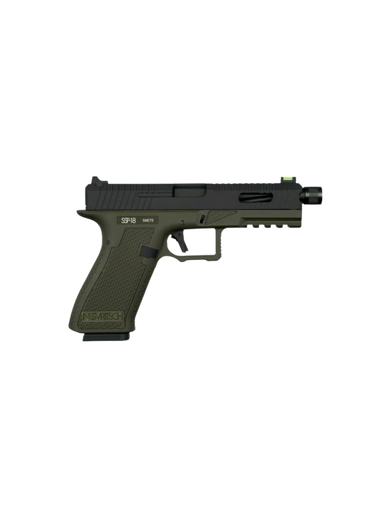 NOVRITSCH SSP-18 GAS BLOWBACK PISTOL GREEN [NVH-SSP18GV]