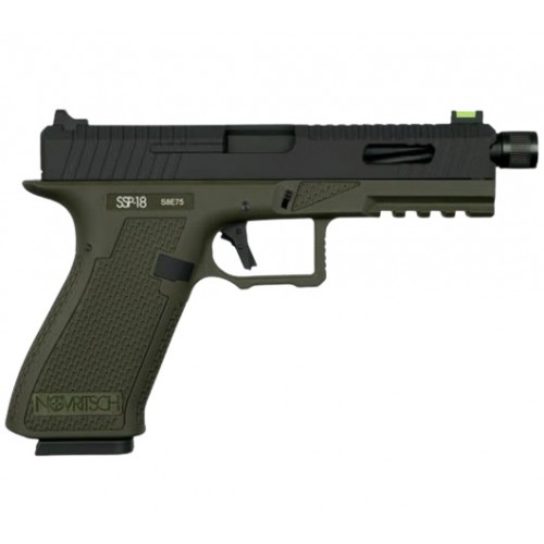 PISTOLA NOVRITSCH SSP-18 GAS BLOWBACK VERDE [NVH-SSP18GV]