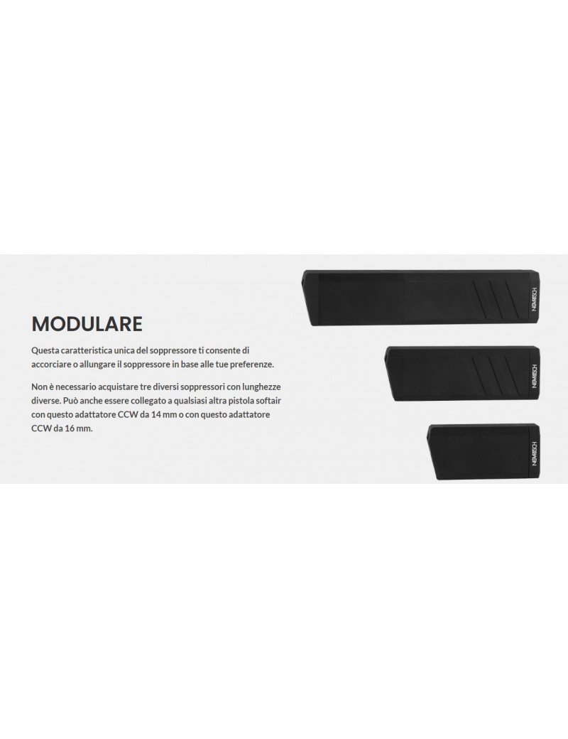 SUPRESOR MODULAR RECTANGULAR NOVRITSCH PARA SSP18 [NVH-S-SSP18]