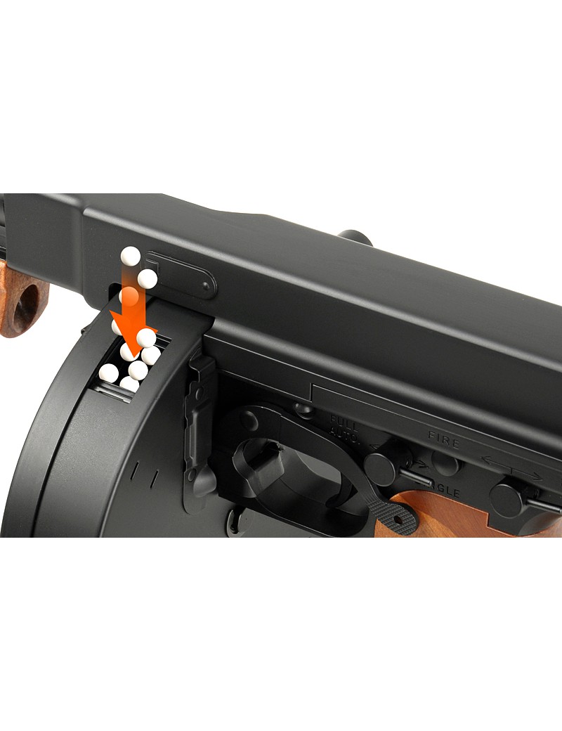 RIFLE ELÉCTRICO CYMA THOMPSON CHICAGO M1928 GANGSTER [CM051]