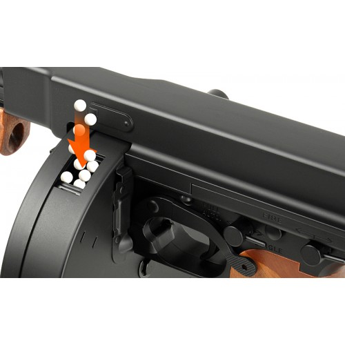 RIFLE ELÉCTRICO CYMA THOMPSON CHICAGO M1928 GANGSTER [CM051]