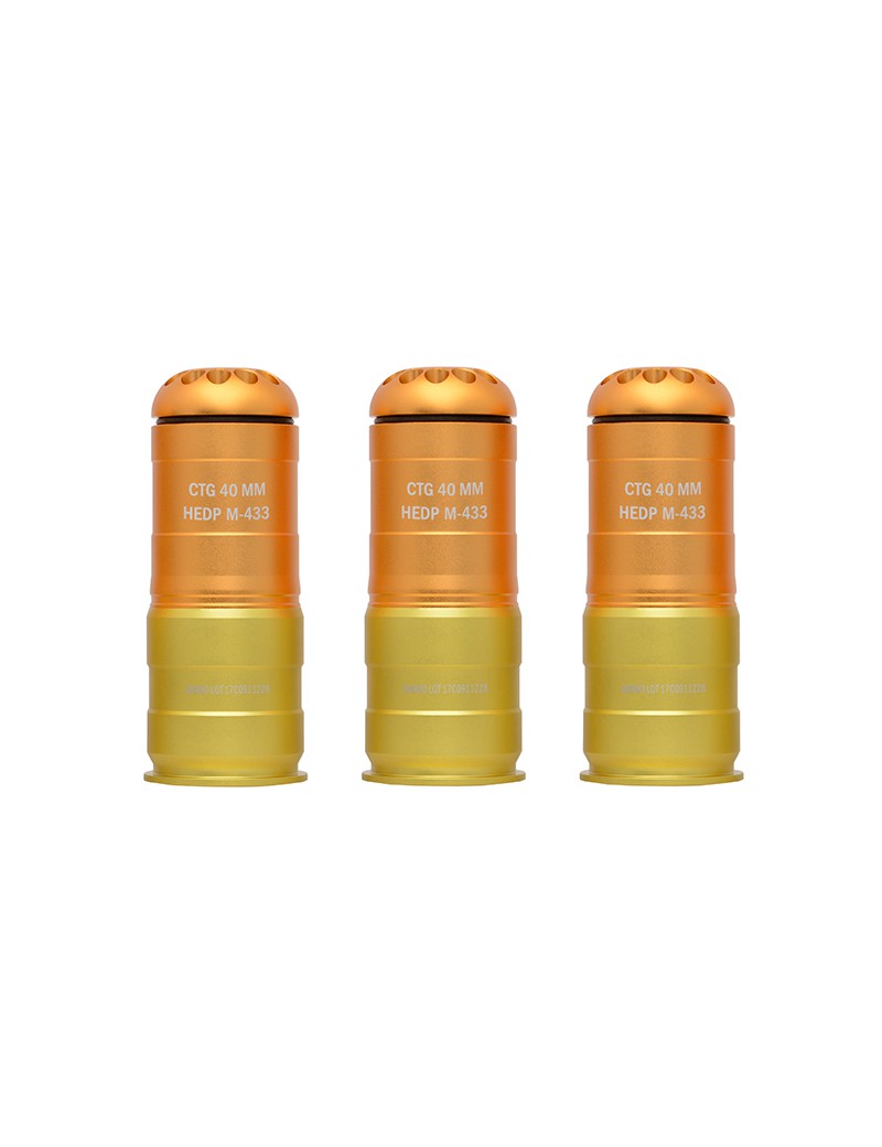 S&T GRENADE 40MM 120bb SET 3 PIECES [UFCCART01S]
