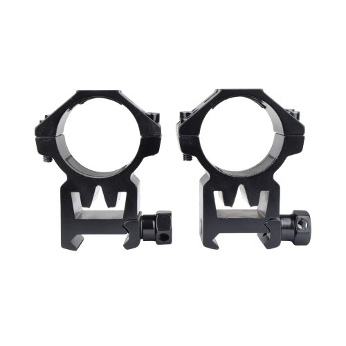 ROYAL HIGH RINGS 30MM FOR STANDARD RAILS 20MM BLACK [M3016]