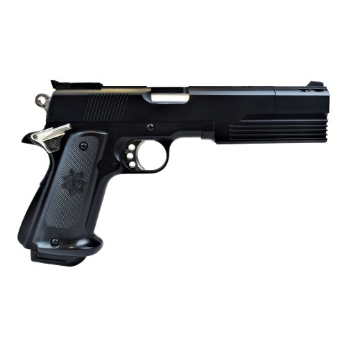 HFC COMBAT COMMANDER 1911 GAS FESTLAUF SCHWARZ [HG 125B]