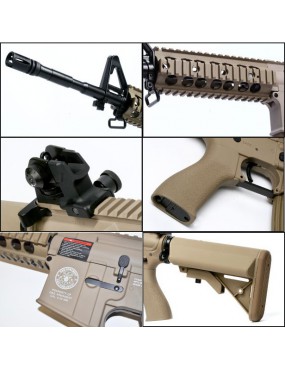 G&G ELEKTRISCHES GEWEHR CM16 RAIDER-L CQB TAN [GG09T] 2