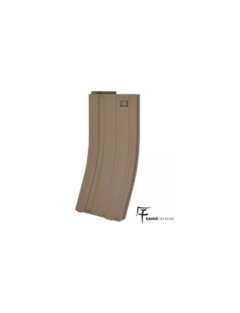 SAIGO DEFENSE CARICATORE M4 MONOFILARE 140 BB TAN[SGA0022T]