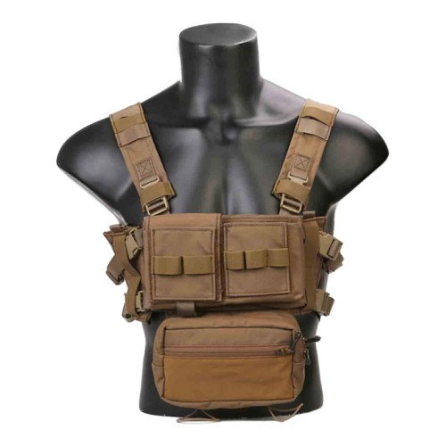 EMERSONGEAR TACTICAL CHEST RIG COYOTE MARROM [EM2961CB]