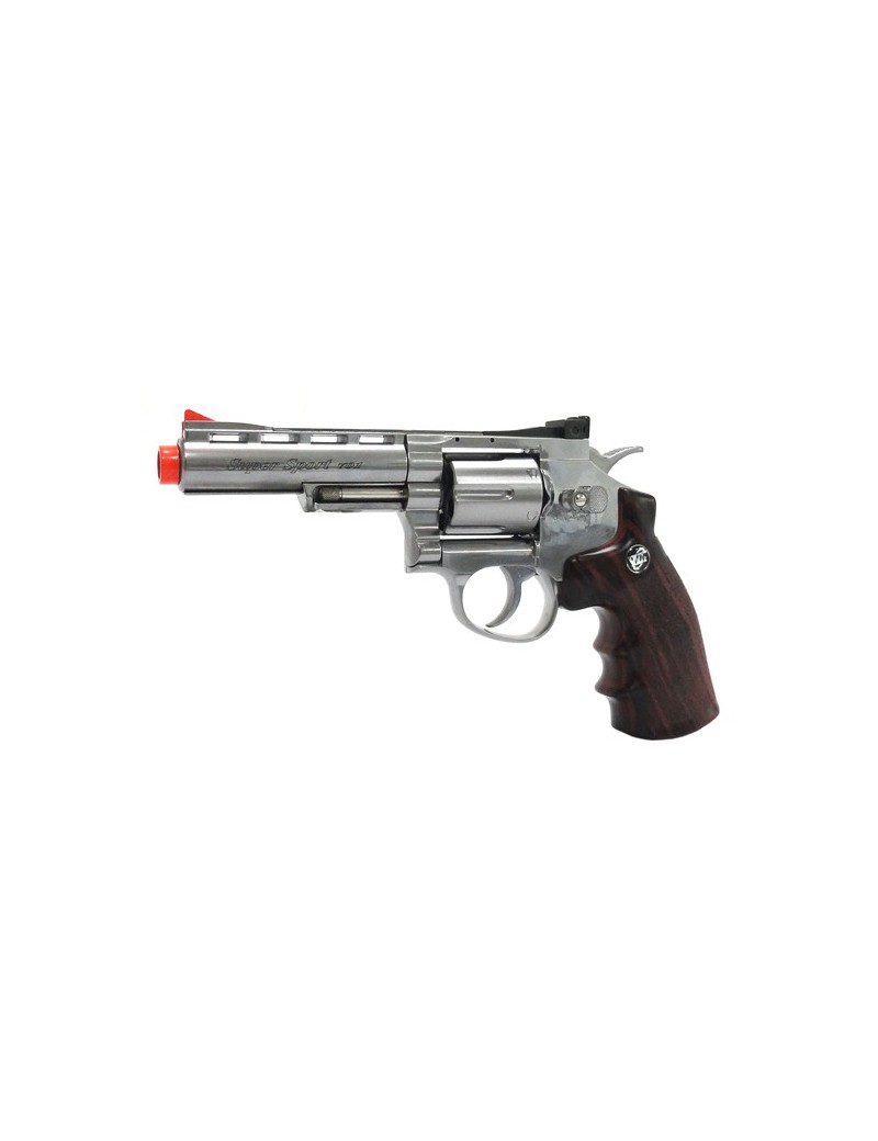 REVOLVER CO2 701 SILVER FULL METAL  [C 701S]