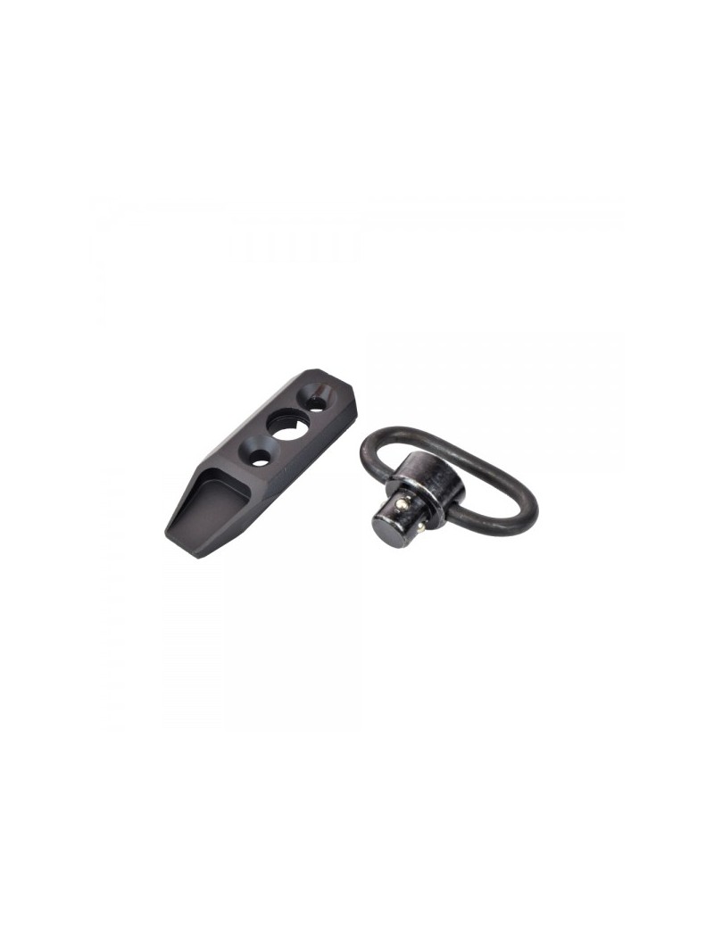 BIG DRAGON QD HOOK FOR SLING WITH KEYMOD FIXATION BLACK [BD-9081A]
