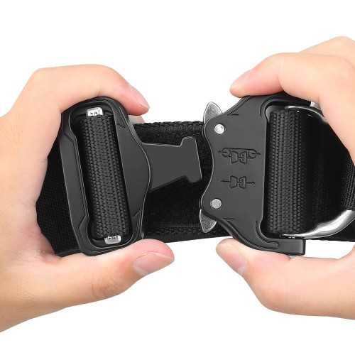 CINTURÓN TÁCTICO WOSPORT KNIGHT BELT NEGRO [WO-BA22B]