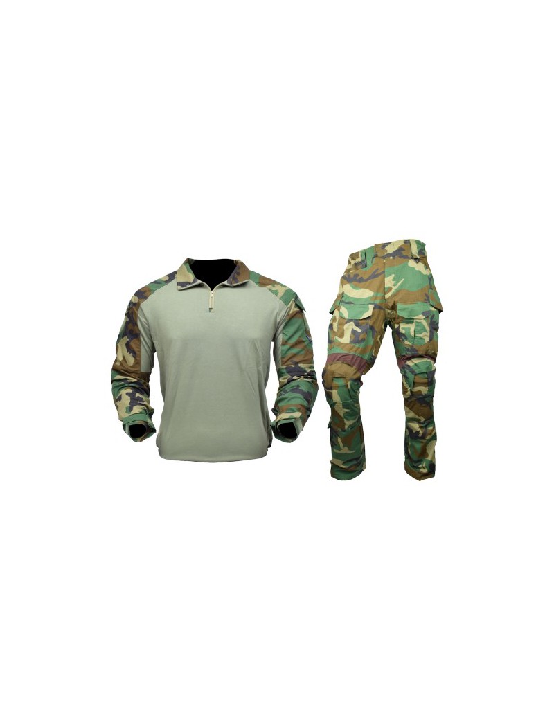 JS WARRIOR WOODLAND MIMETIC UNIFORM [JSWAR-W]