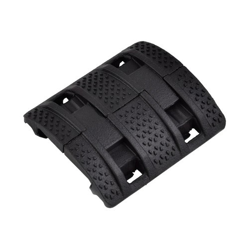 MP 16-TEILIGES SCHIENENABDECKUNGSSET FÜR SCHWARZE 20-MM-SCHIENEN [MP2066-B]