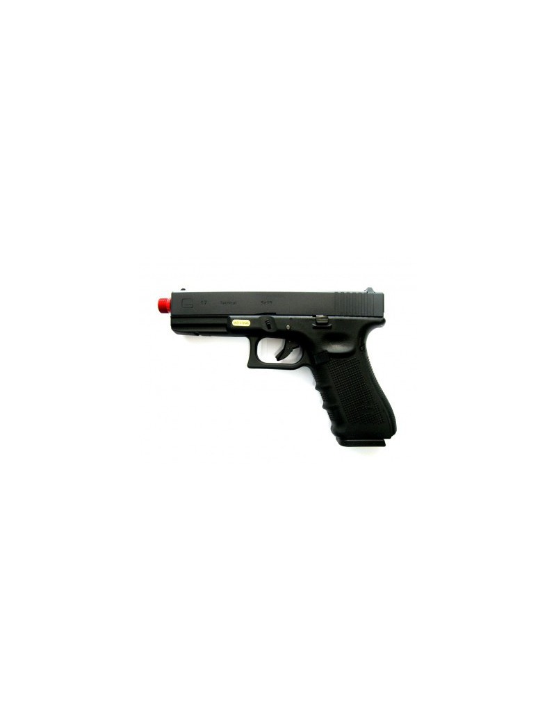 GLOCK G17 WE A GAS SCARRELLANTE 4 GENERAZIONE BLACK [W057B]