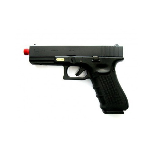 GLOCK G17 WE A GAS BLOWBACK 4 GENERATION SCHWARZ [W057B]