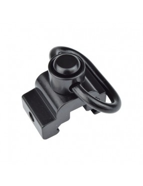 JS-TACTICAL QD SLING SWIVEL MIT 20-MM-SCHIENENMONTAGE SCHWARZ [JS-SW43] 2