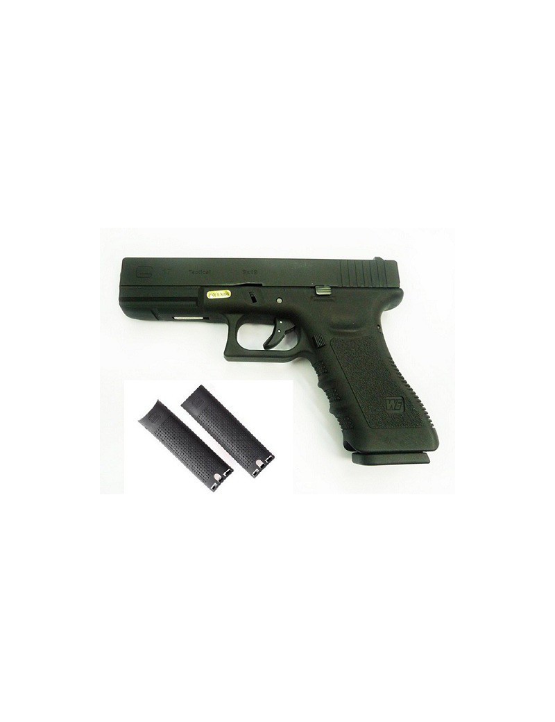 GLOCK G17 WE A GAS BLOWBACK 4 GENERATION NEGRO [W057B]