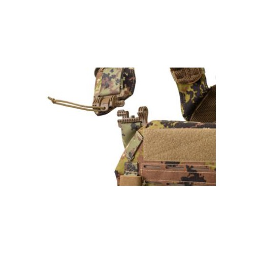 DEFCON 5 STORM PLATE CARRIER CON SISTEMA DE LIBERACIÓN RÁPIDA + TRIPLE BOLSILLO MAG. VERDE [D5-BAV23 OD]