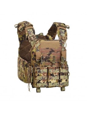 DEFCON 5 STORM PLATE CARRIER MIT QUICK RELEASE SYSTEM + TRIPLE MAG. BEUTEL...